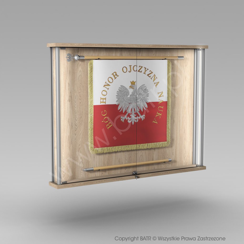 Gablota na sztandar wisząca PRESTIGE